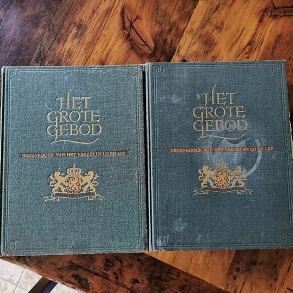 1951 Het Grote Gebod Dutch WW2 Book Set Christian Resistance Netherlands - Picture 3 of 10